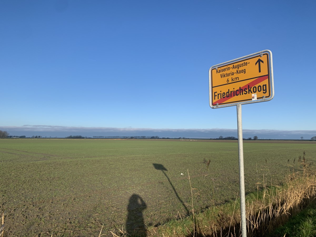 Wanderung von Friedrichskoog zum Schöpfwerk Steertloch